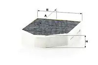 Cabin filter eng - filter, eng.compart
