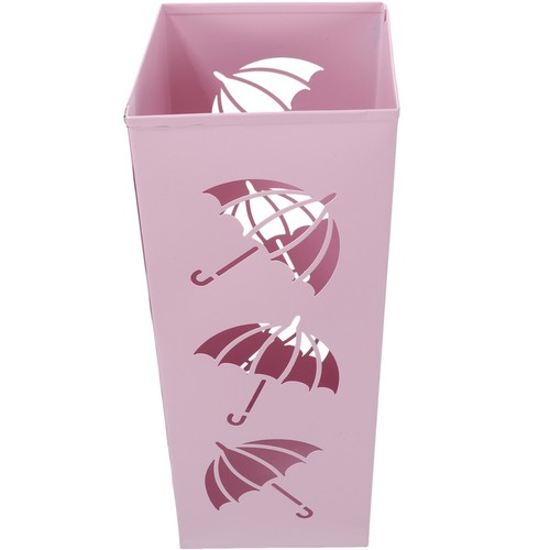 Pink iron umbrella holder - umbrella,