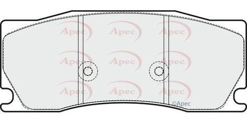 Apec front brake pad - apec,