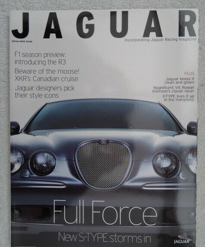 Jaguar magazine spring 2002 - magazine,
