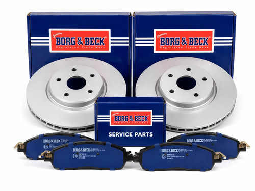 Front vented brake discs - &, b