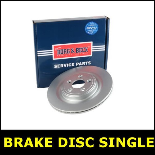 Brake disc single rear - disc, fits