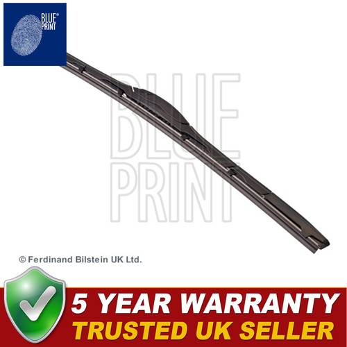 Blue print windscreen wiper - print,